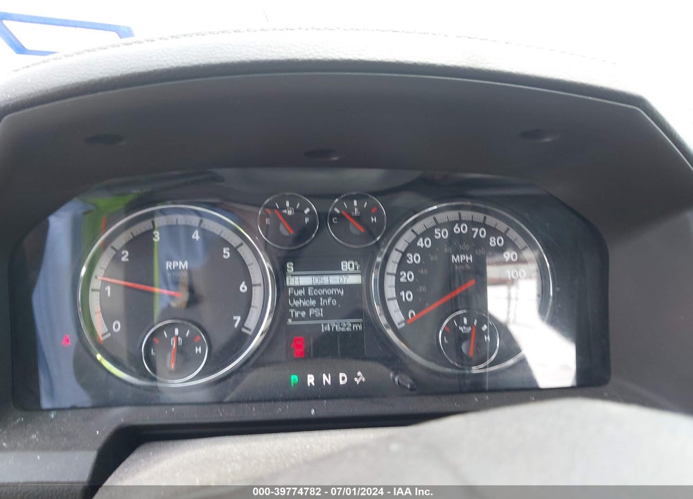 2010 DODGE RAM 1500 LARAMIE VIN: 1D7RV1GT4AS212653