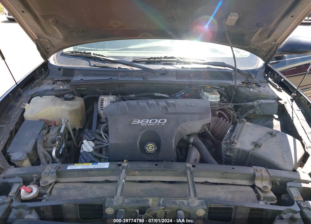 2001 BUICK LESABRE CUSTOM VIN: 1G4HP54K31U250152