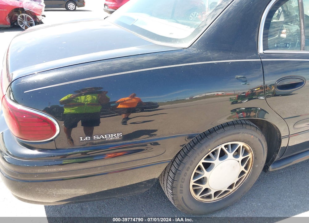 2001 BUICK LESABRE CUSTOM VIN: 1G4HP54K31U250152