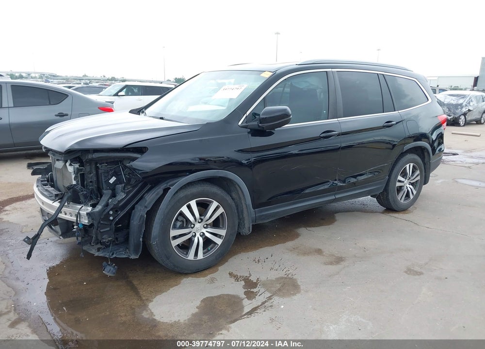 2017 HONDA PILOT EX-L VIN: 5FNYF5H57HB005319