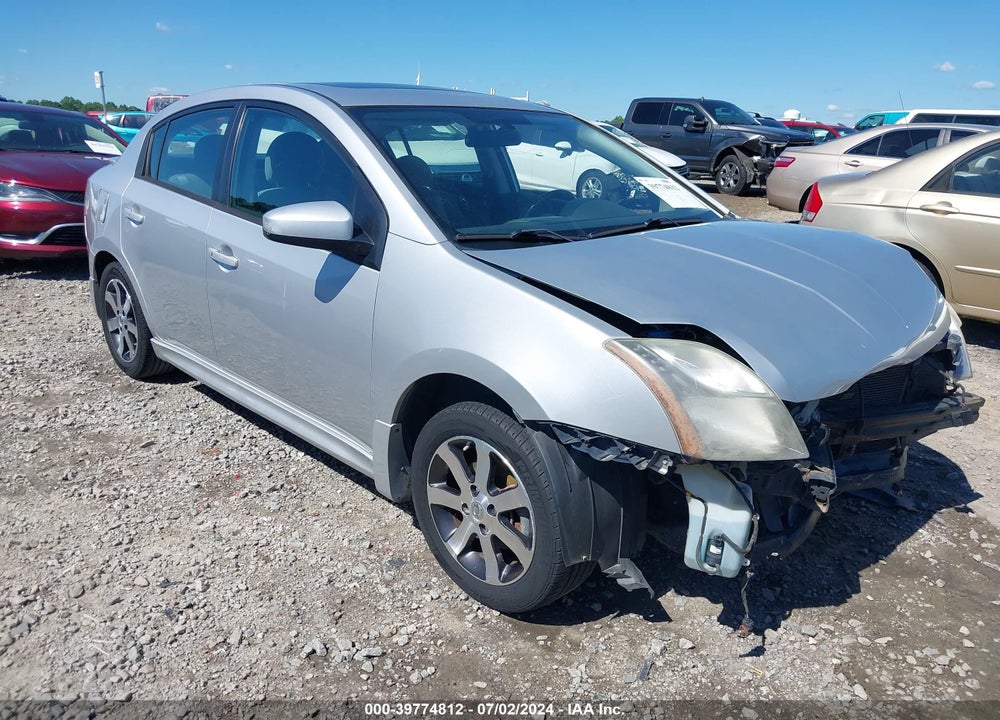 2012 NISSAN SENTRA 2.0 SR VIN: 3N1AB6AP9CL632423