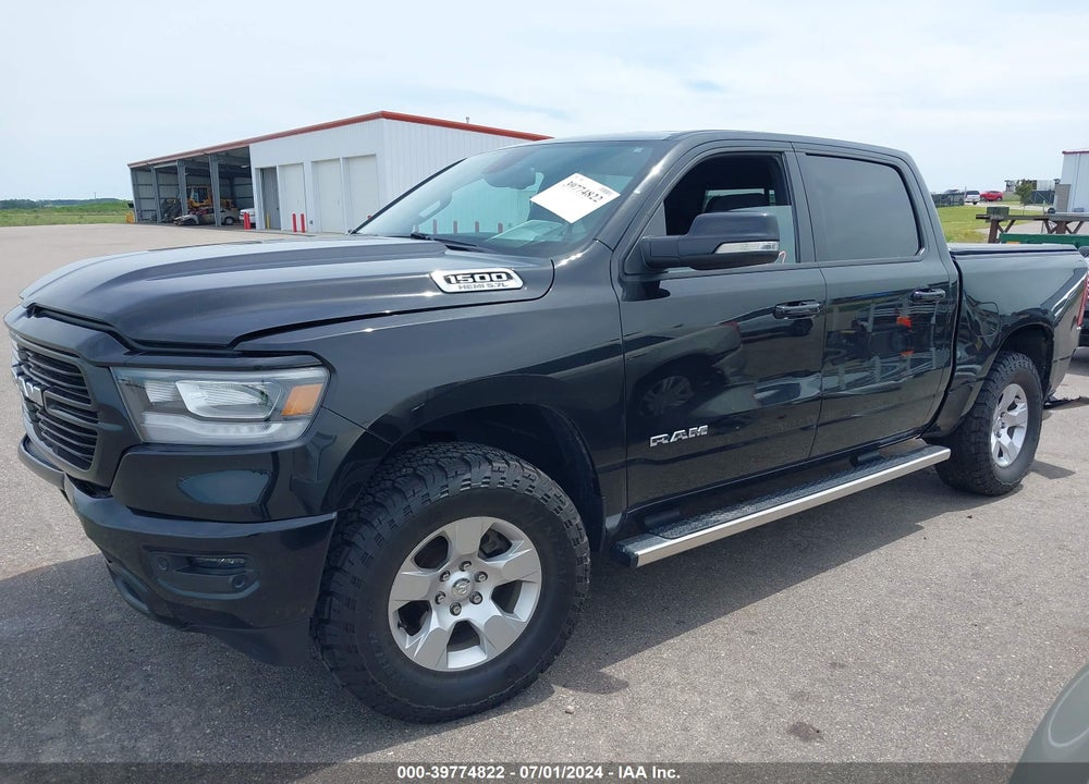 2019 RAM 1500 BIG HORN/LONE STAR 4X4 5'7 BOX VIN: 1C6SRFFT5KN532621