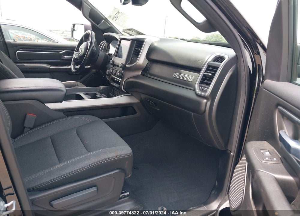 2019 RAM 1500 BIG HORN/LONE STAR 4X4 5'7 BOX VIN: 1C6SRFFT5KN532621