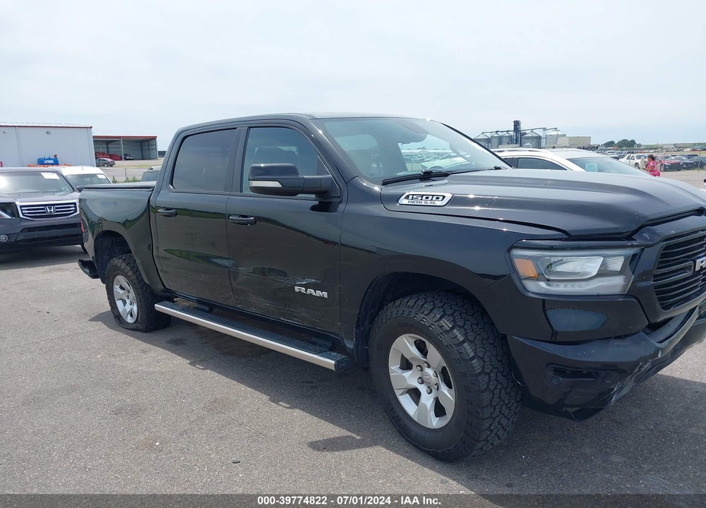 2019 RAM 1500 BIG HORN/LONE STAR 4X4 5'7 BOX VIN: 1C6SRFFT5KN532621