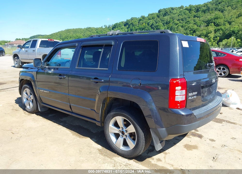 2014 JEEP PATRIOT LATITUDE VIN: 1C4NJRFB4ED660820