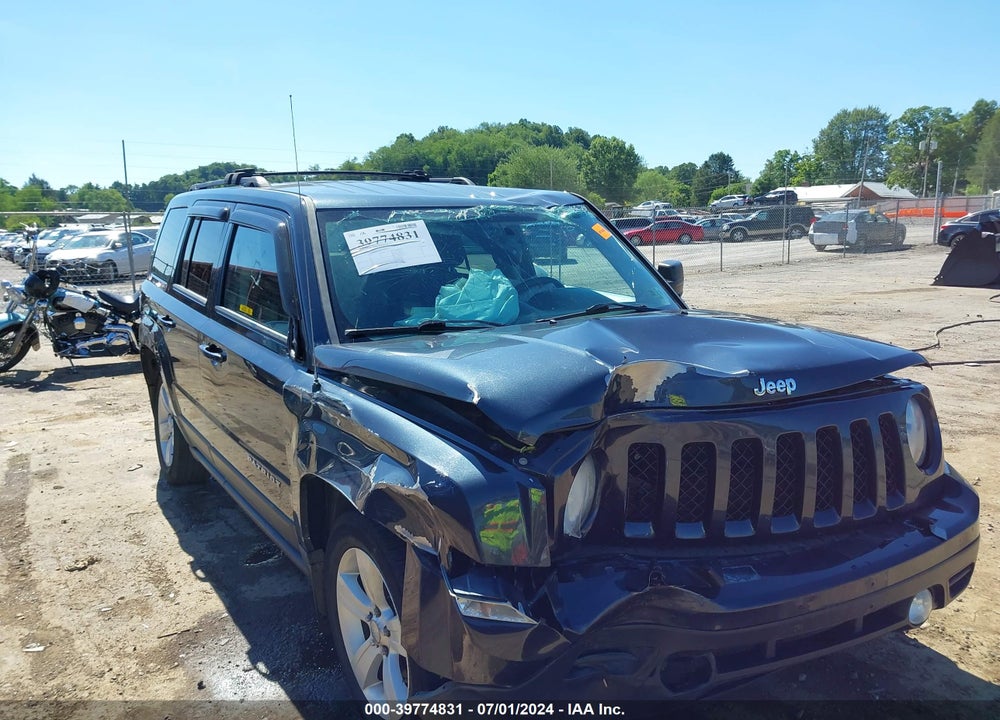 2014 JEEP PATRIOT LATITUDE VIN: 1C4NJRFB4ED660820
