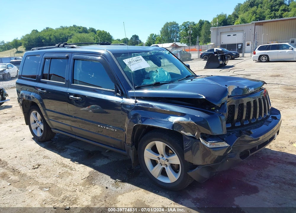 2014 JEEP PATRIOT LATITUDE VIN: 1C4NJRFB4ED660820