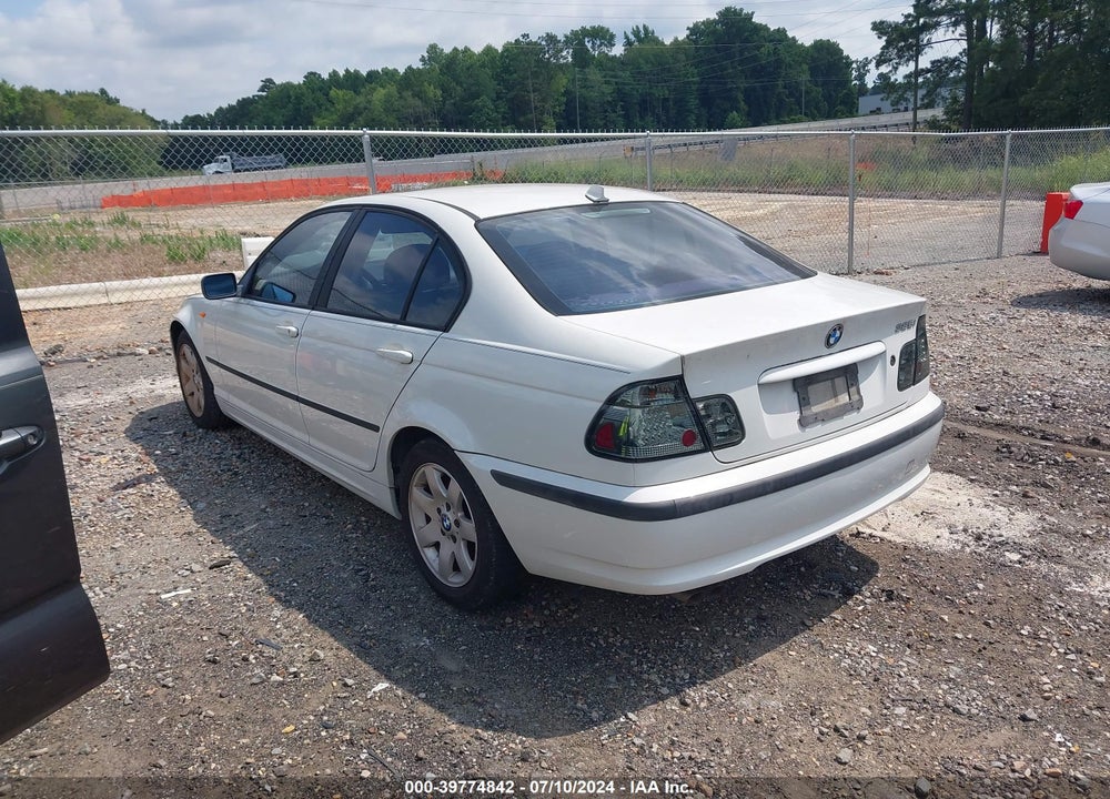 2004 BMW 325I VIN: WBAEV33474KR27933