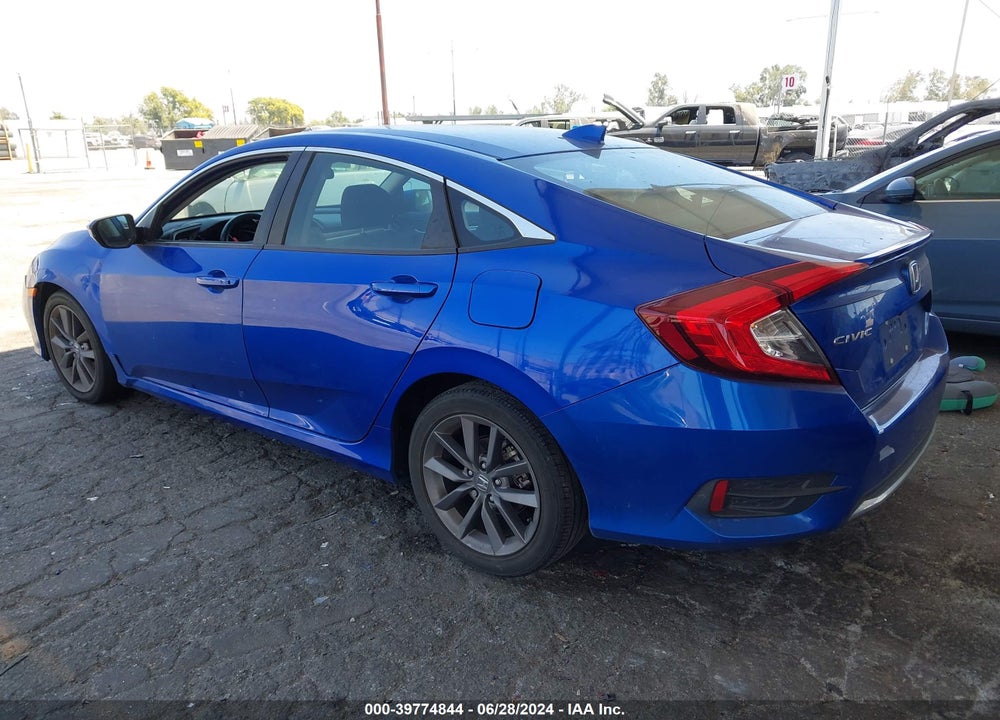 2021 HONDA CIVIC EX VIN: 19XFC1F38ME210254