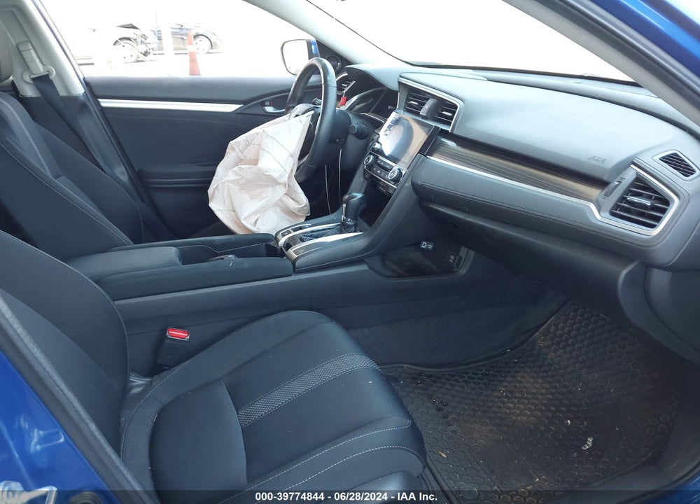 2021 HONDA CIVIC EX VIN: 19XFC1F38ME210254