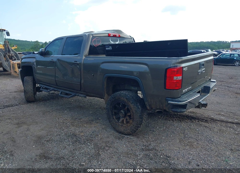 2015 GMC SIERRA 2500HD SLE VIN: 1GT12YEG1FF161840