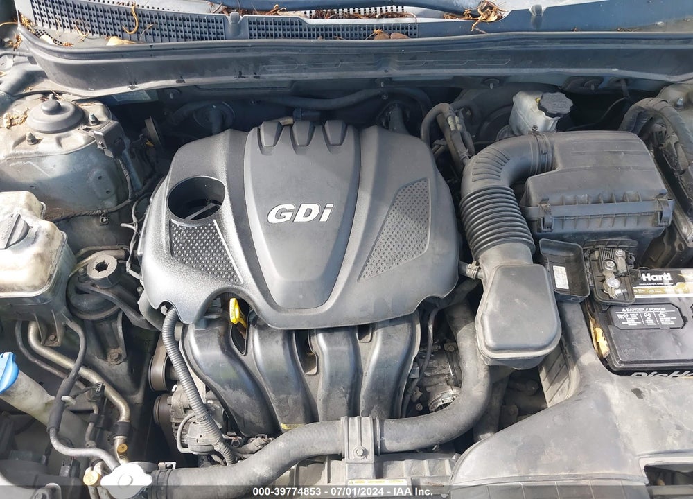 2011 HYUNDAI SONATA GLS VIN: 5NPEB4AC9BH080629