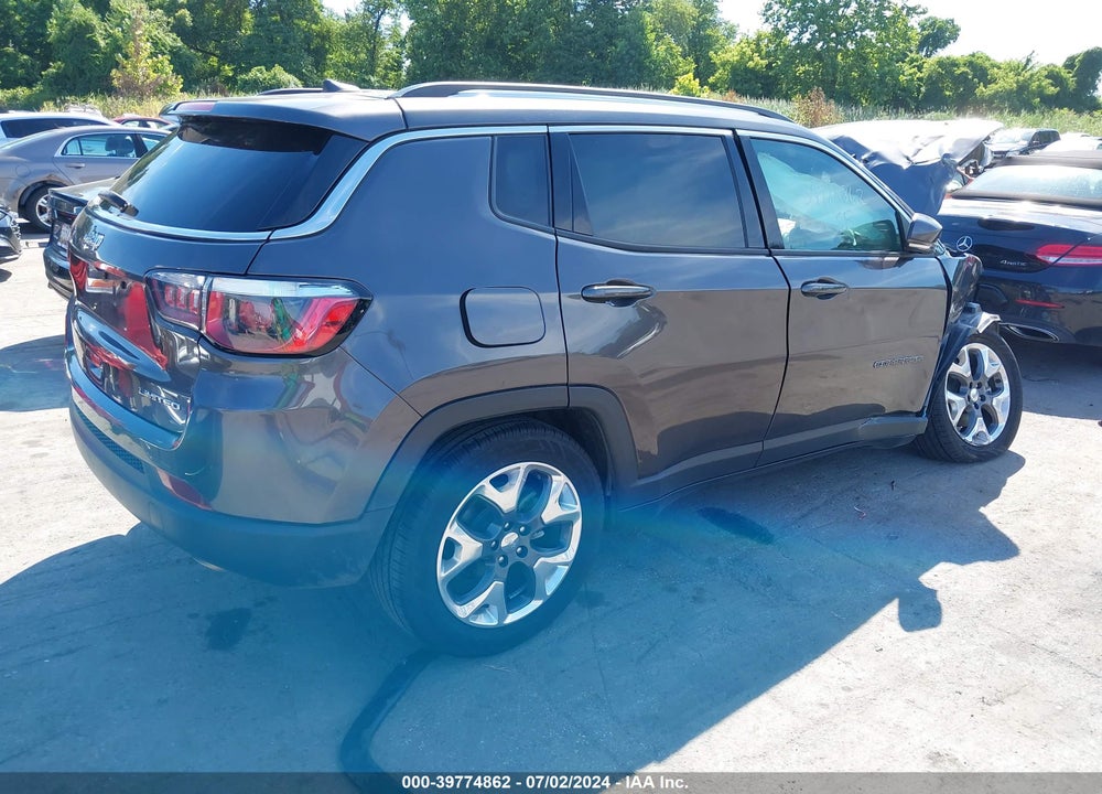 2020 JEEP COMPASS LIMITED FWD VIN: 3C4NJCCB0LT128537