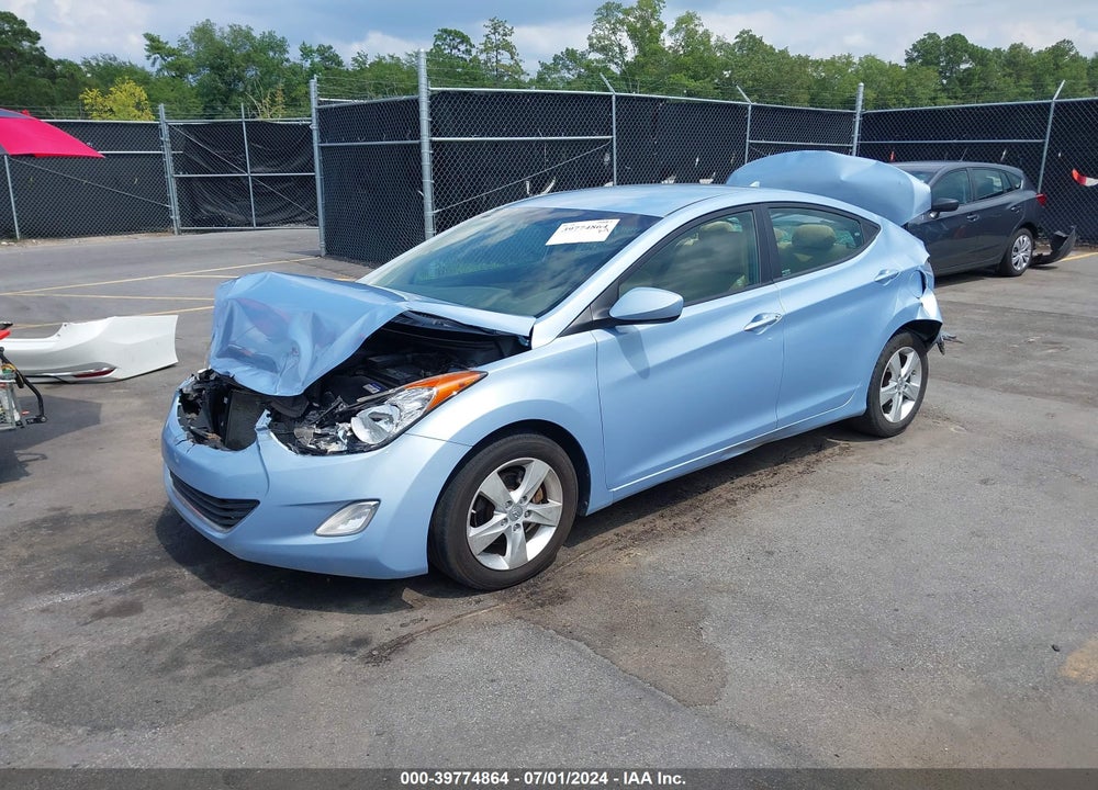 2012 HYUNDAI ELANTRA GLS (ULSAN PLANT) VIN: KMHDH4AE4CU176697