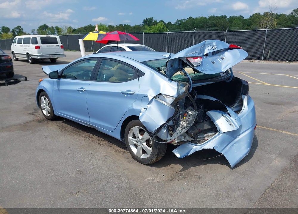 2012 HYUNDAI ELANTRA GLS (ULSAN PLANT) VIN: KMHDH4AE4CU176697