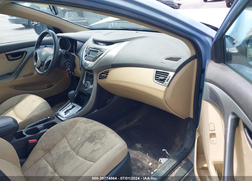 2012 HYUNDAI ELANTRA GLS (ULSAN PLANT) VIN: KMHDH4AE4CU176697