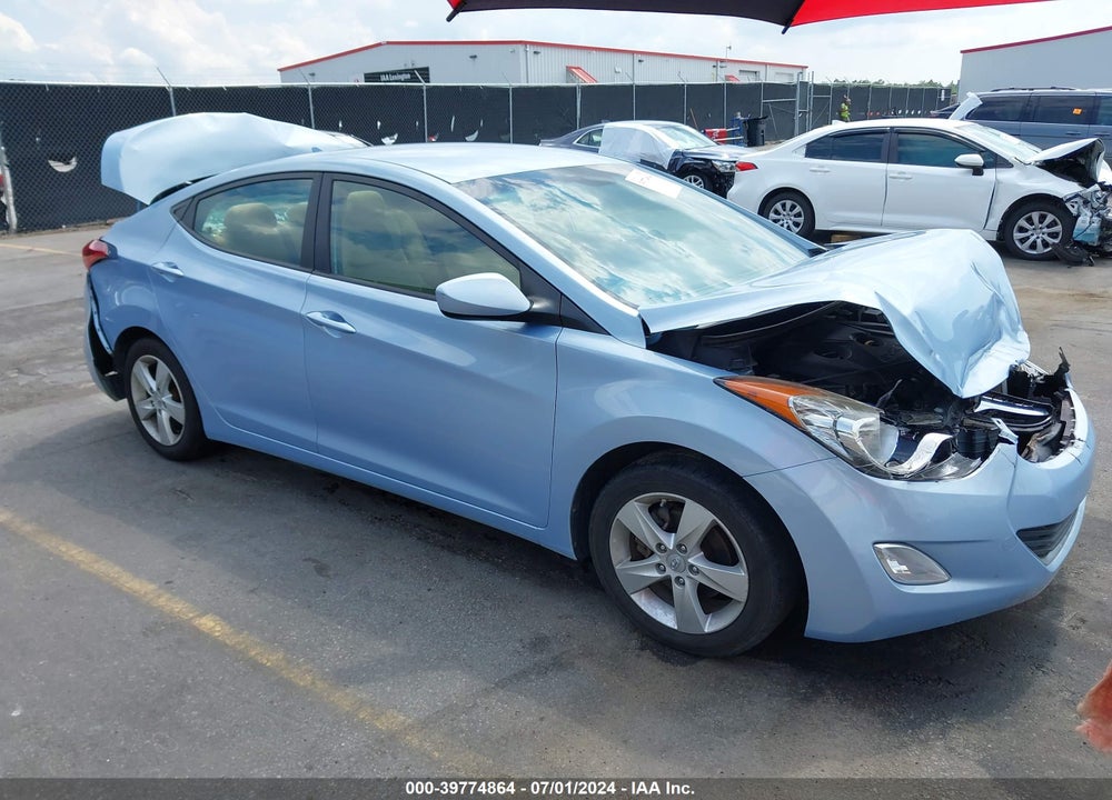 2012 HYUNDAI ELANTRA GLS (ULSAN PLANT) VIN: KMHDH4AE4CU176697