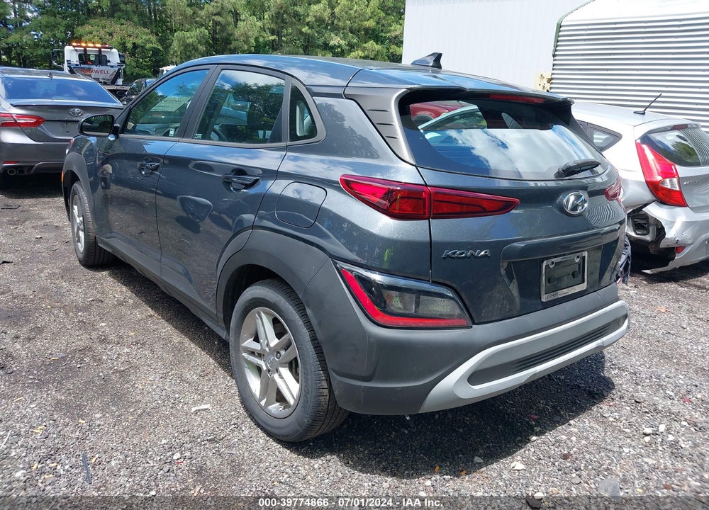 2022 HYUNDAI KONA SE VIN: KM8K2CAB8NU774271