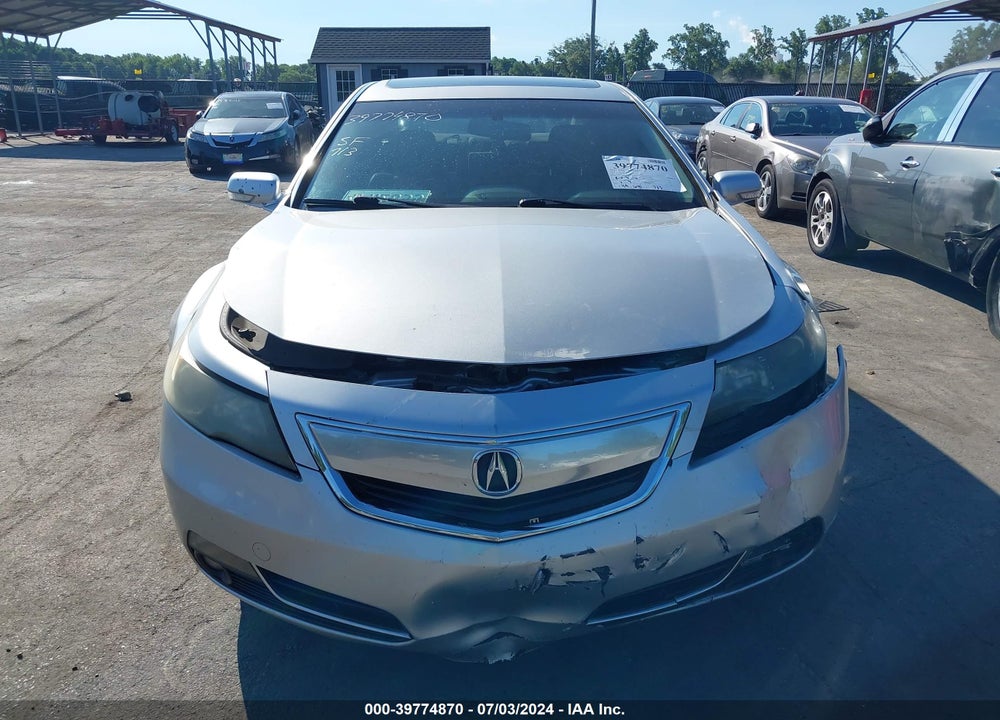 2012 ACURA TL 3.5 VIN: 19UUA8F5XCA027352
