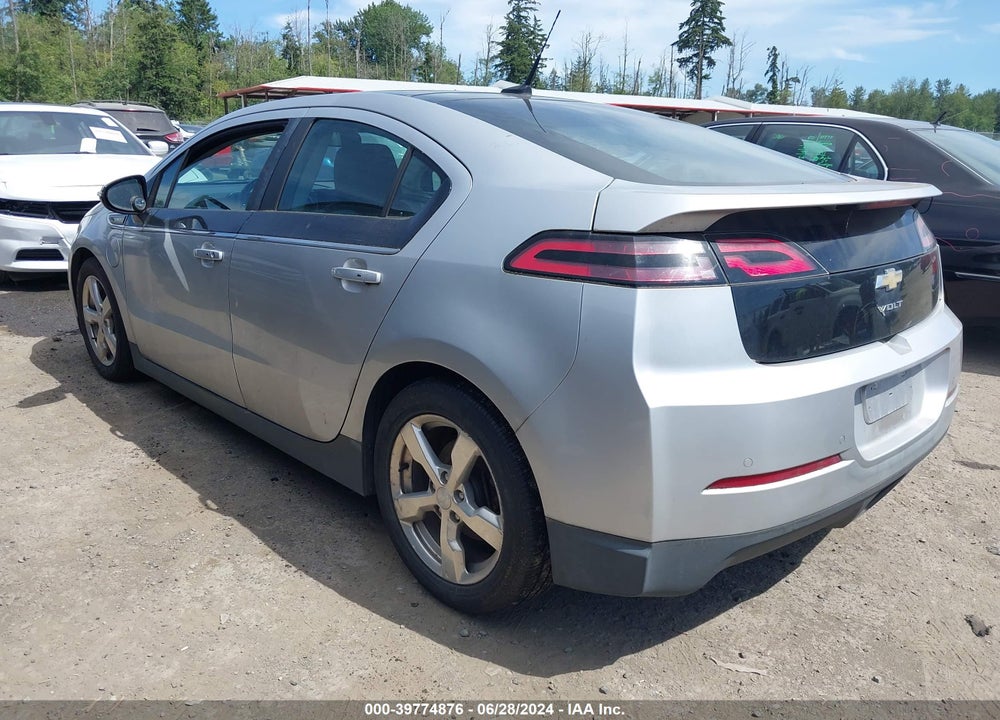 2012 CHEVROLET VOLT VIN: 1G1RB6E49CU112818