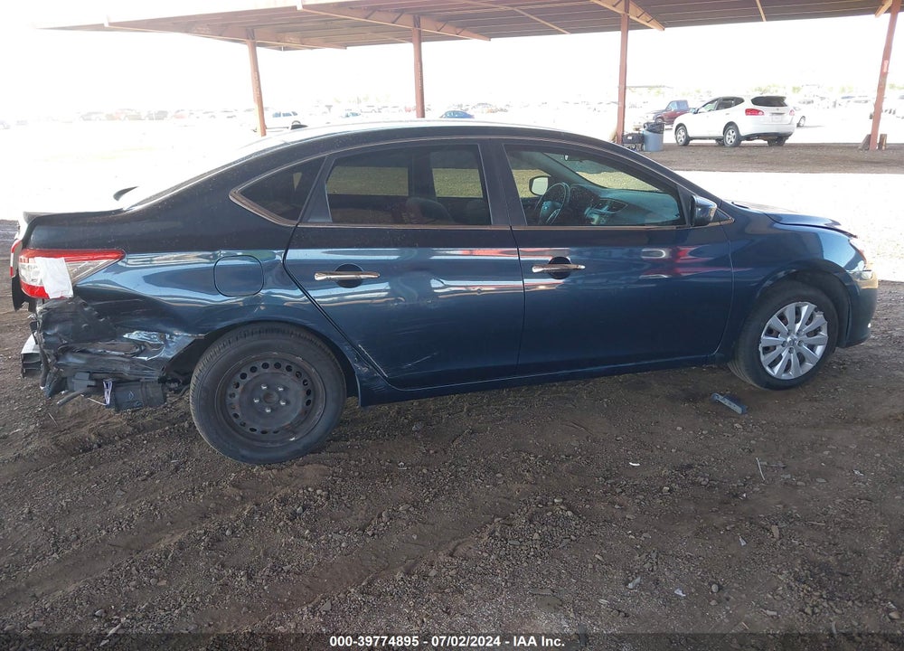2013 NISSAN SENTRA SV VIN: 3N1AB7AP3DL711335