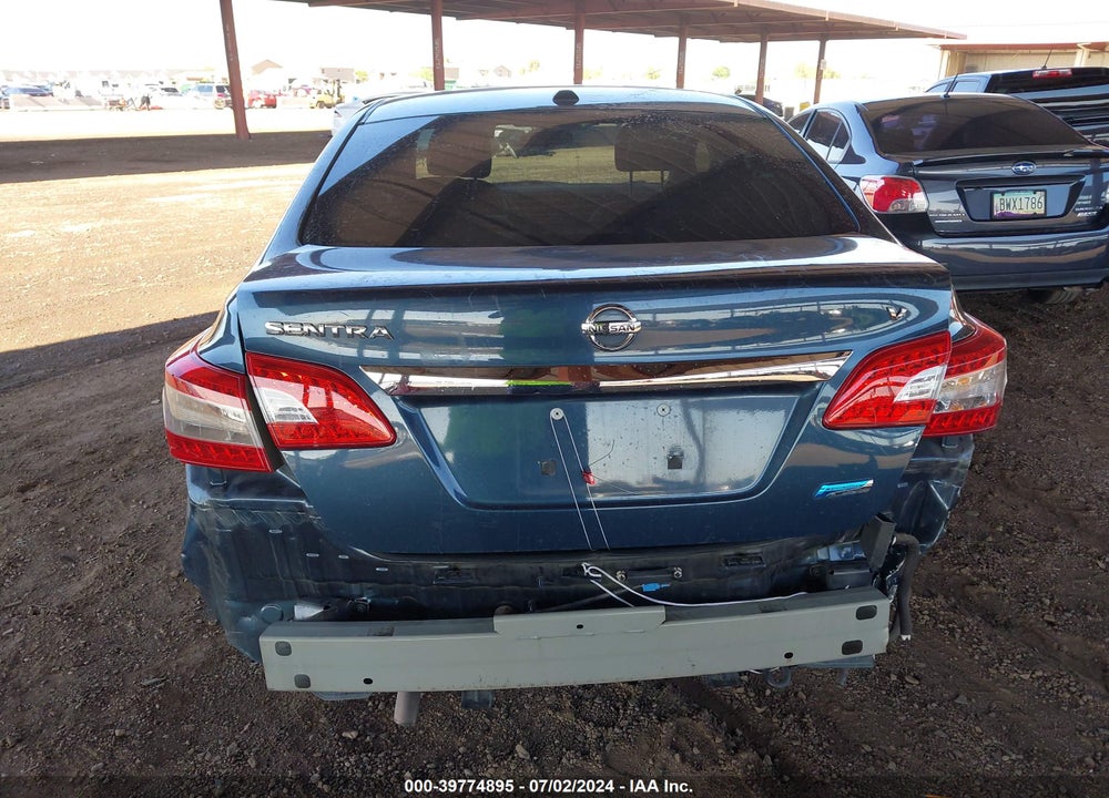 2013 NISSAN SENTRA SV VIN: 3N1AB7AP3DL711335