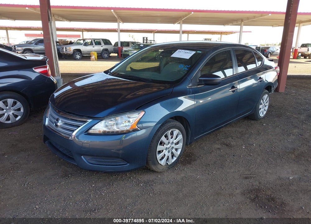 2013 NISSAN SENTRA SV VIN: 3N1AB7AP3DL711335