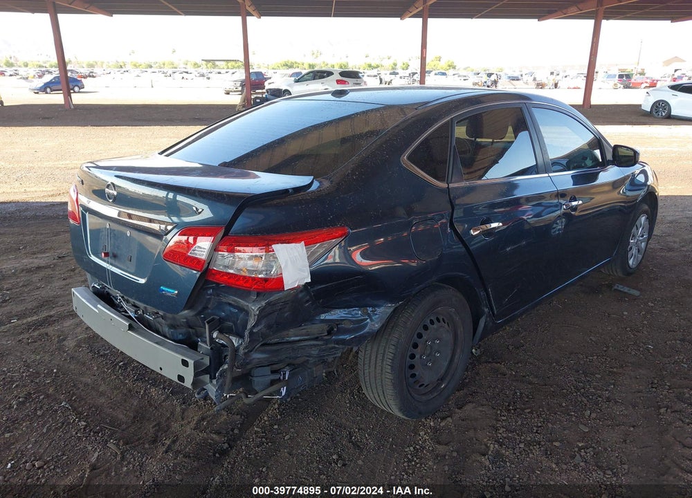 2013 NISSAN SENTRA SV VIN: 3N1AB7AP3DL711335