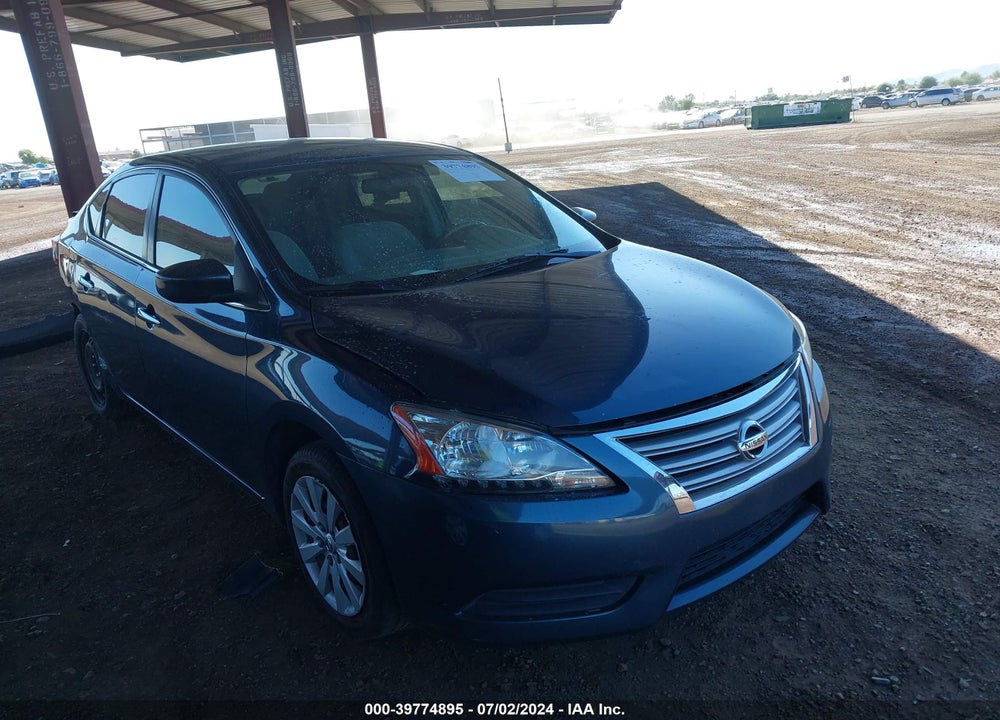 2013 NISSAN SENTRA SV VIN: 3N1AB7AP3DL711335
