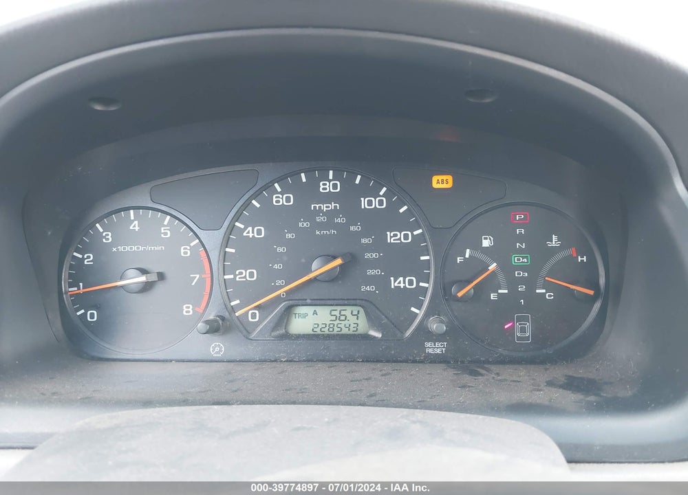 2000 HONDA ACCORD 2.3 EX VIN: JHMCG5660YC002146