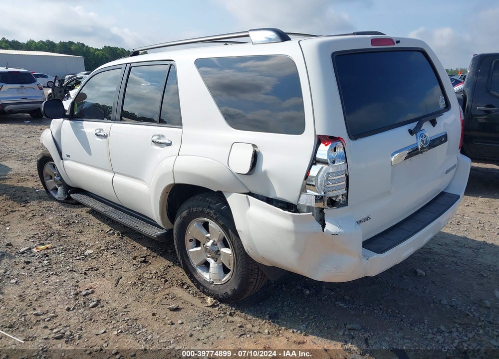 2007 TOYOTA 4RUNNER SR5 V6 VIN: JTEZU14R278076627