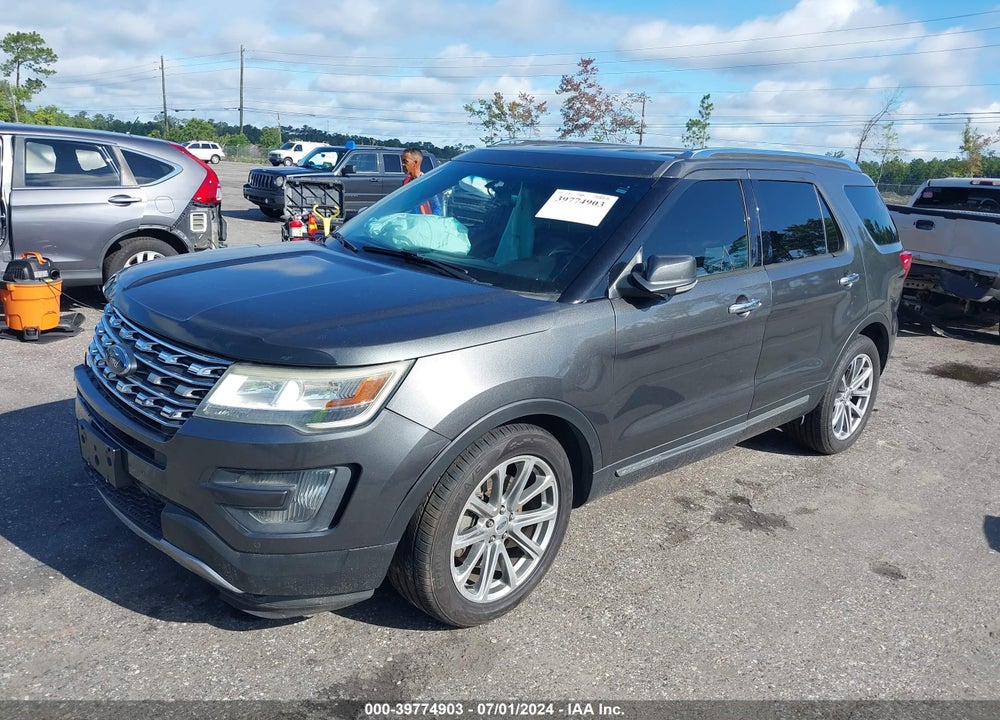 2016 FORD EXPLORER LIMITED VIN: 1FM5K7F82GGA29535