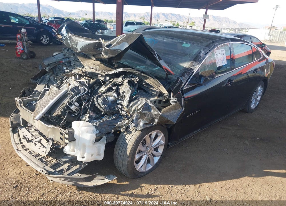 2020 CHEVROLET MALIBU FWD LT VIN: 1G1ZD5STXLF034019