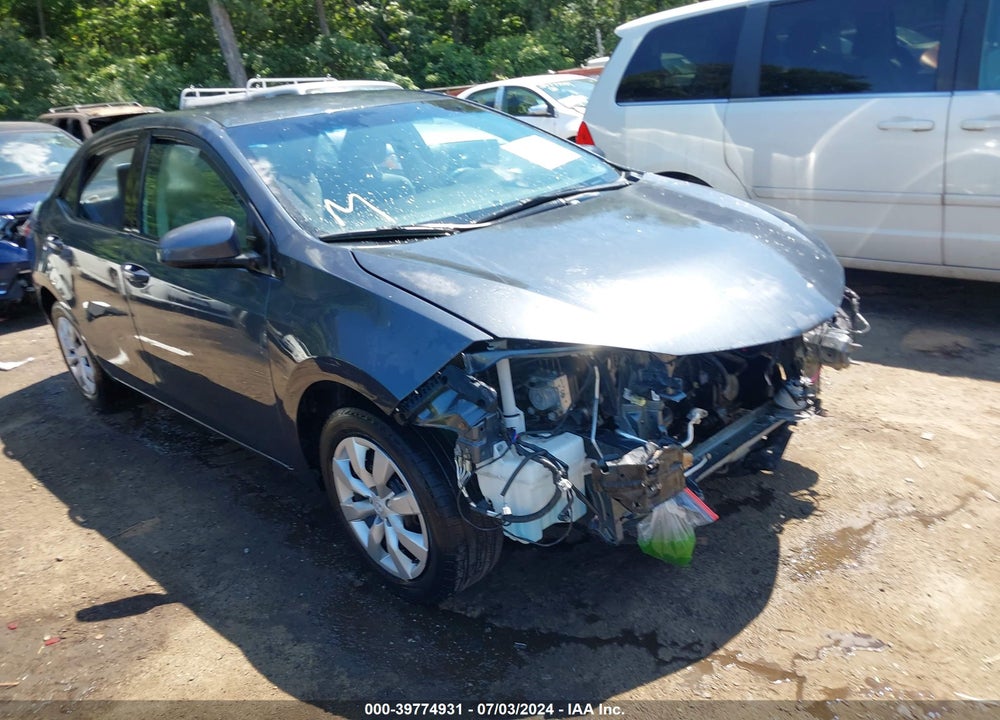 2016 TOYOTA COROLLA LE VIN: 2T1BURHE0GC491137