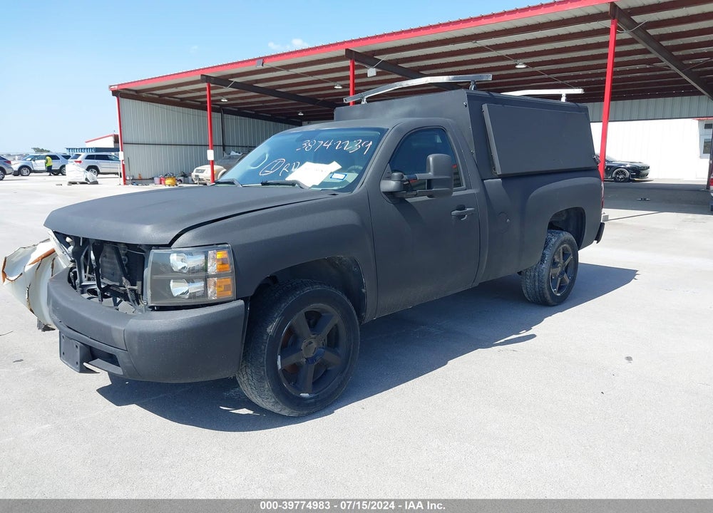 2007 CHEVROLET SILVERADO 1500 WORK TRUCK VIN: 1GCEC14C47Z566823