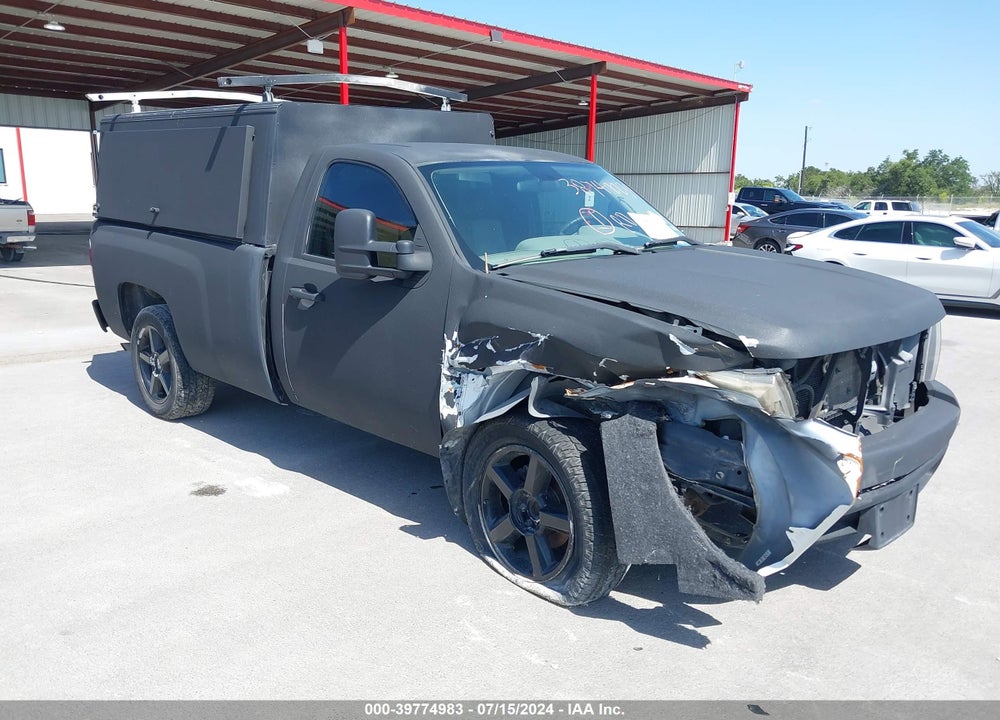 2007 CHEVROLET SILVERADO 1500 WORK TRUCK VIN: 1GCEC14C47Z566823