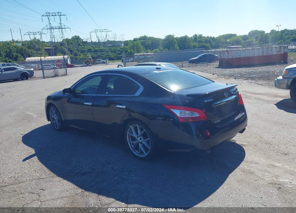 2009 NISSAN MAXIMA 3.5 SV VIN: 1N4AA51EX9C849093
