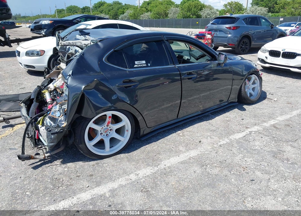 2007 LEXUS IS 250 VIN: JTHBK262272026796