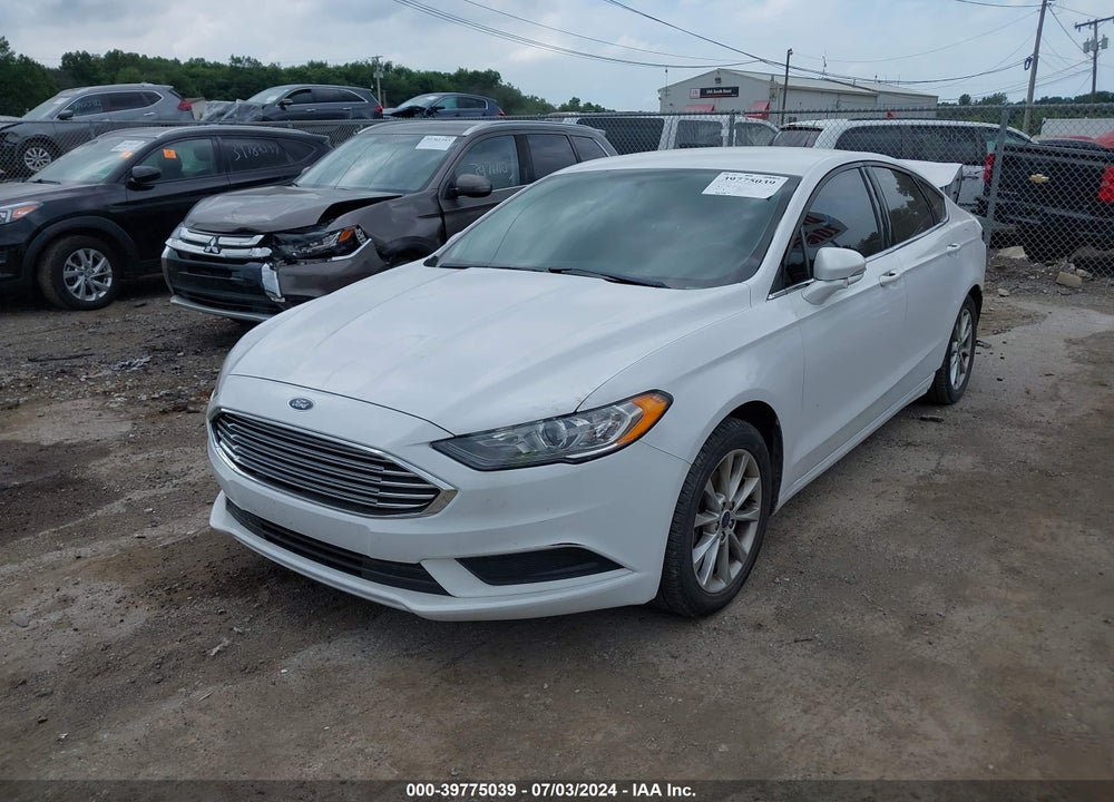 2017 FORD FUSION SE VIN: 3FA6P0H77HR156061