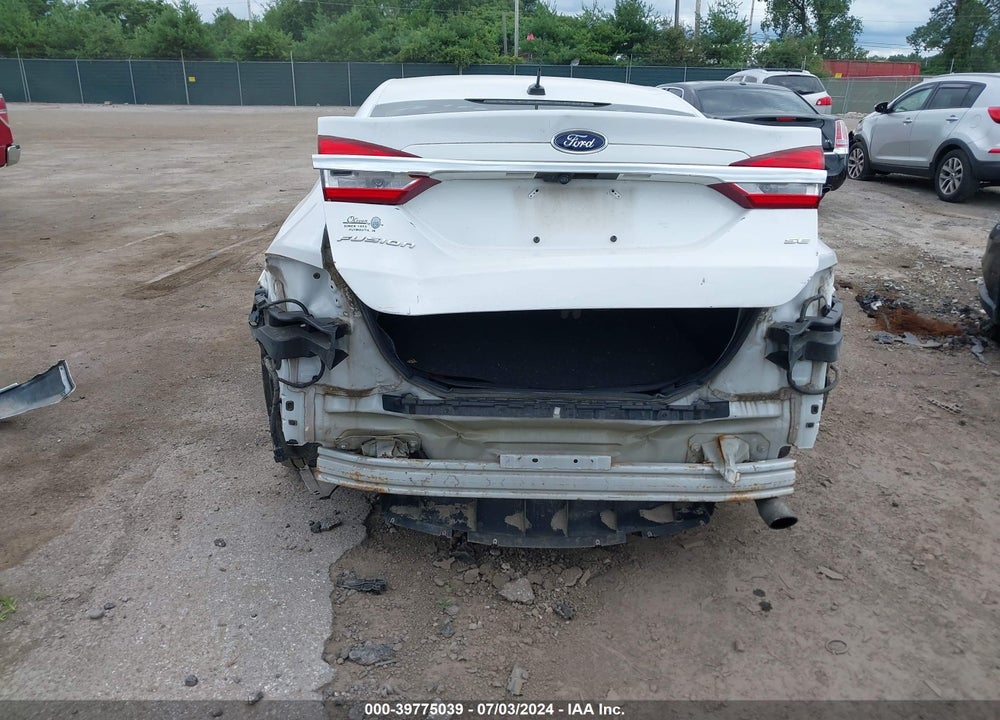 2017 FORD FUSION SE VIN: 3FA6P0H77HR156061