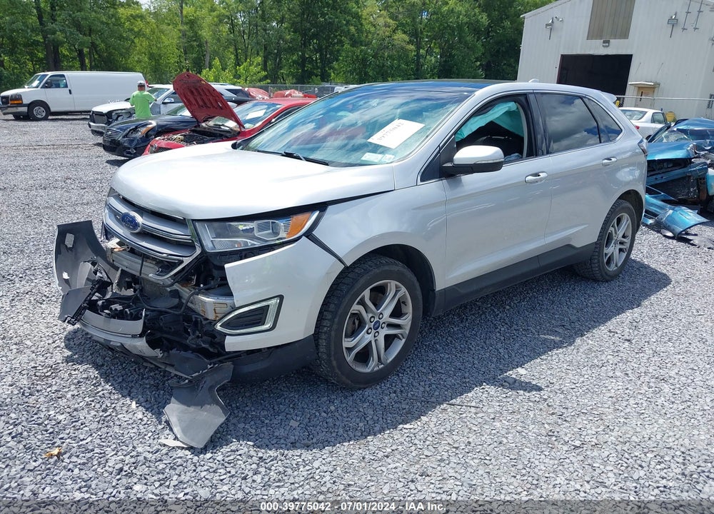 2016 FORD EDGE TITANIUM VIN: 2FMPK4K81GBC19315