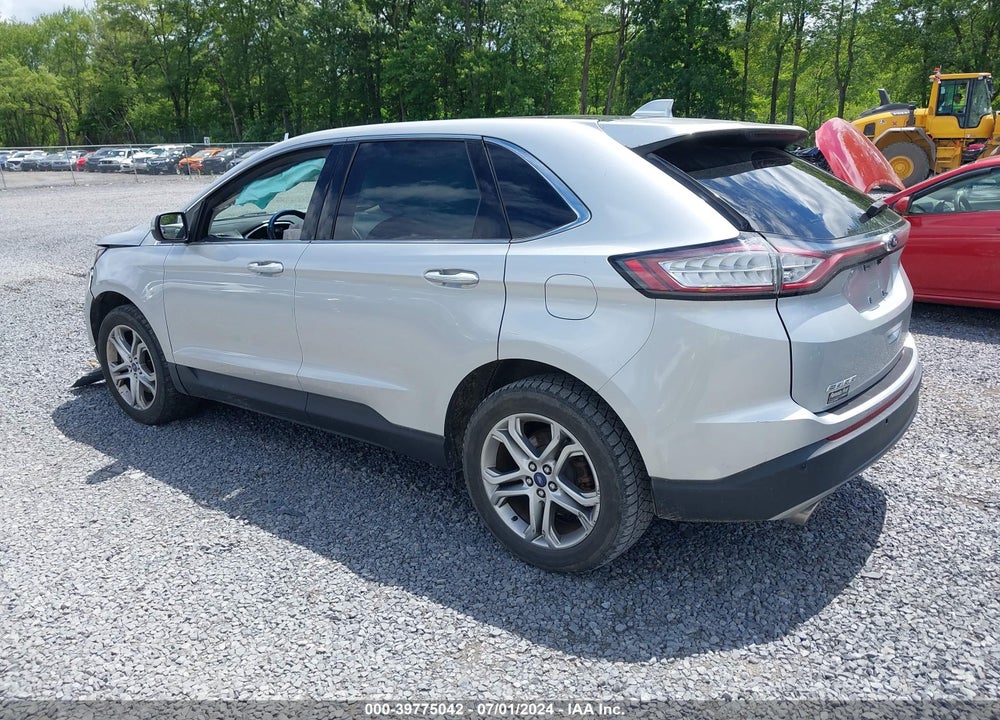 2016 FORD EDGE TITANIUM VIN: 2FMPK4K81GBC19315