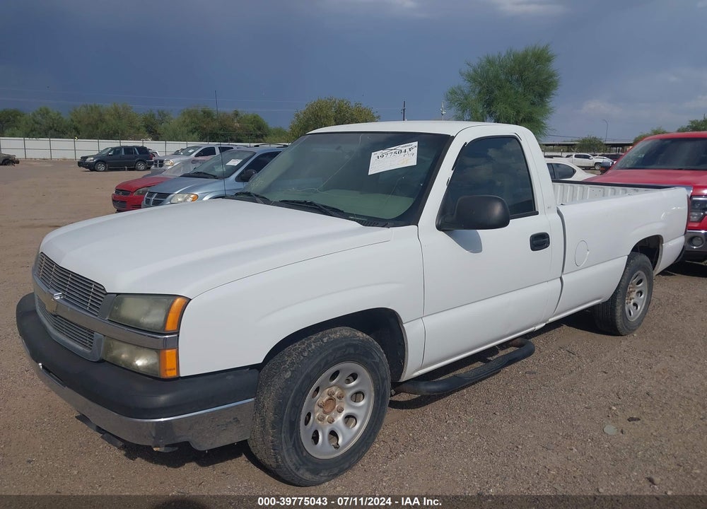 2005 CHEVROLET SILVERADO 1500 WORK TRUCK VIN: 1GCEC14V15Z345078
