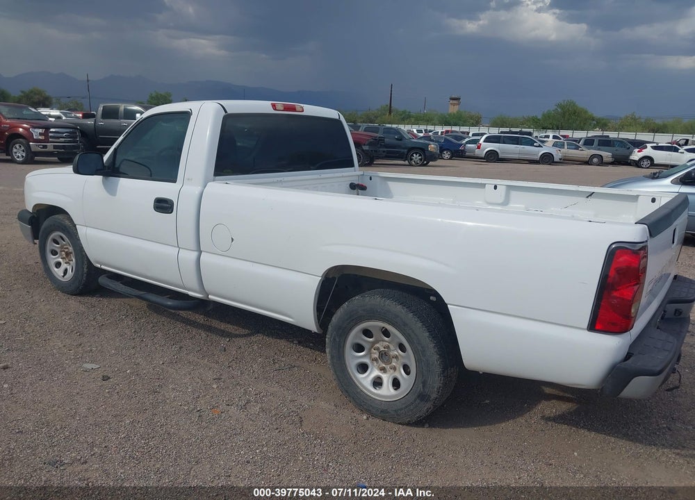 2005 CHEVROLET SILVERADO 1500 WORK TRUCK VIN: 1GCEC14V15Z345078