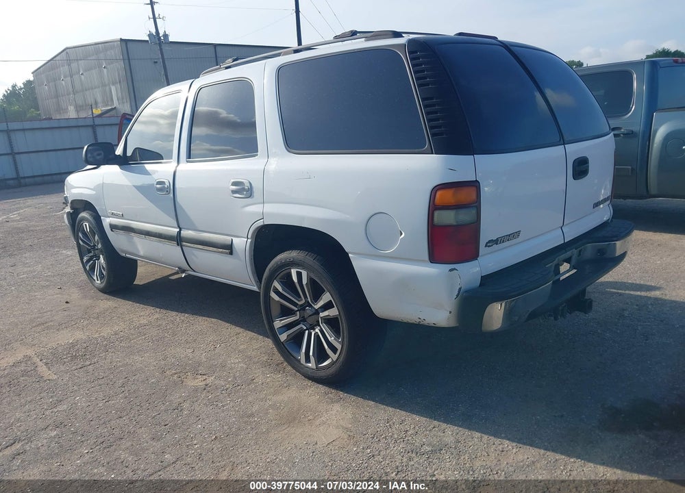 2002 CHEVROLET TAHOE LS VIN: 1GNEC13Z02R184648