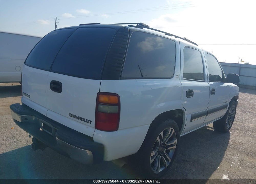 2002 CHEVROLET TAHOE LS VIN: 1GNEC13Z02R184648