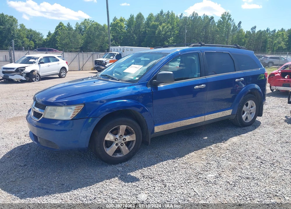 2009 DODGE JOURNEY SXT VIN: 3D4GG57VX9T512764