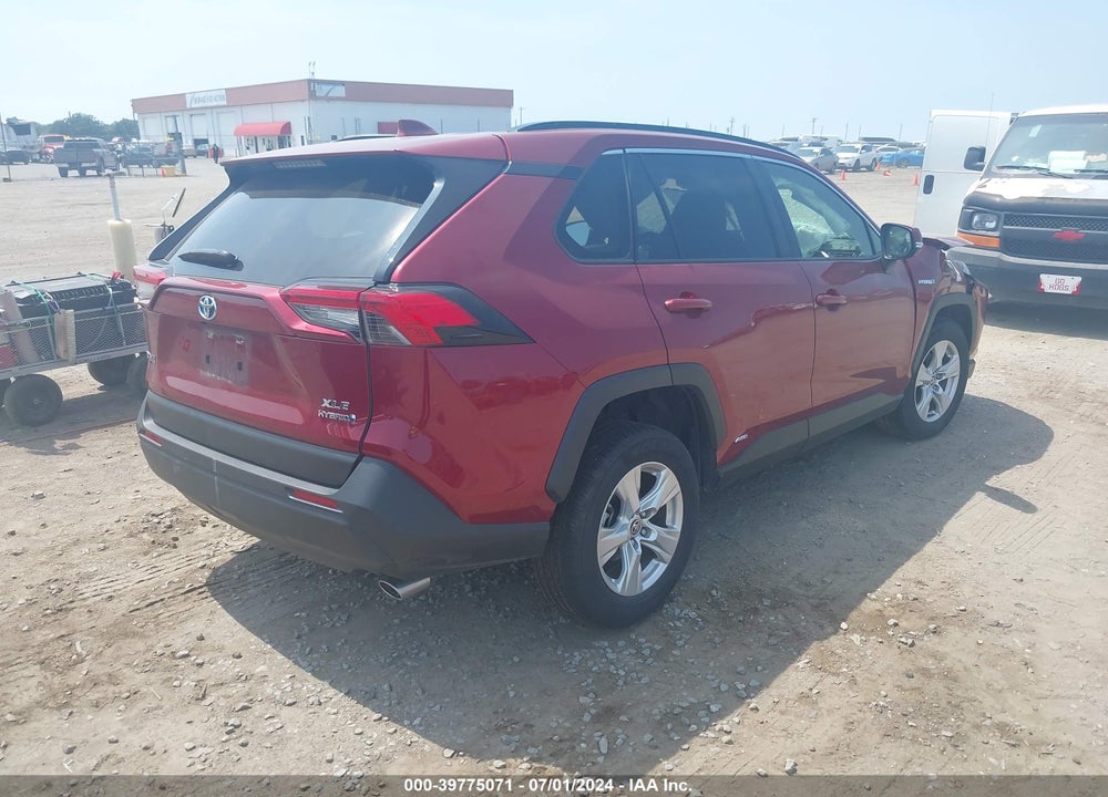 2021 TOYOTA RAV4 HYBRID XLE VIN: JTMR6RFV6MD010091