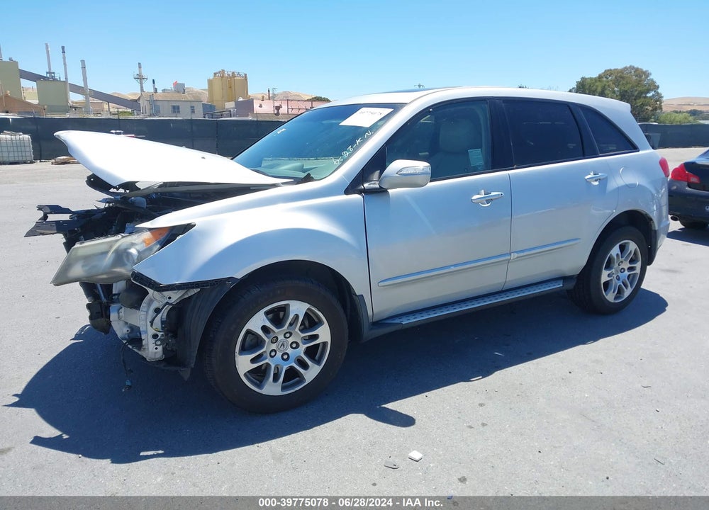 2008 ACURA MDX TECHNOLOGY PACKAGE VIN: 2HNYD28418H515004