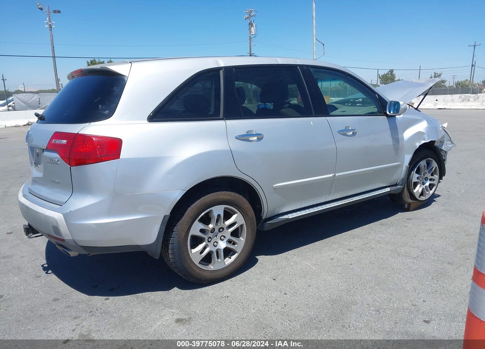 2008 ACURA MDX TECHNOLOGY PACKAGE VIN: 2HNYD28418H515004
